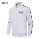 armani bombers hommes veste sweatshirt all white